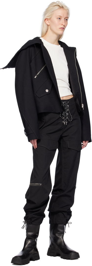 Cargo nohavice Dion Lee Lace-Up Hiking Trousers Čierna | C2178PS24, 3