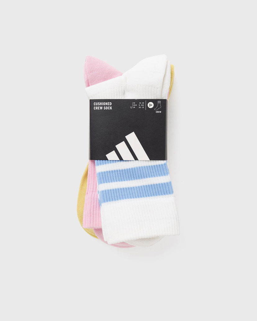 Ponožky adidas Originals Cushioned Crew Socks, 3 Pairs Rôznofarebný | JN6532