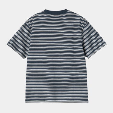 Tričko Carhartt WIP Carhartt WIP Sydney Stripe Short Sleeve T-Shirt Navy | I034494_9, 4