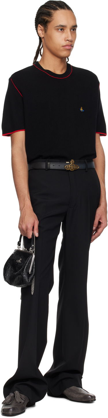 Opasok Vivienne Westwood Vivienne Westwood Thin Line Orb Belt Hnedá | 8201007YW-L00A8-, 4