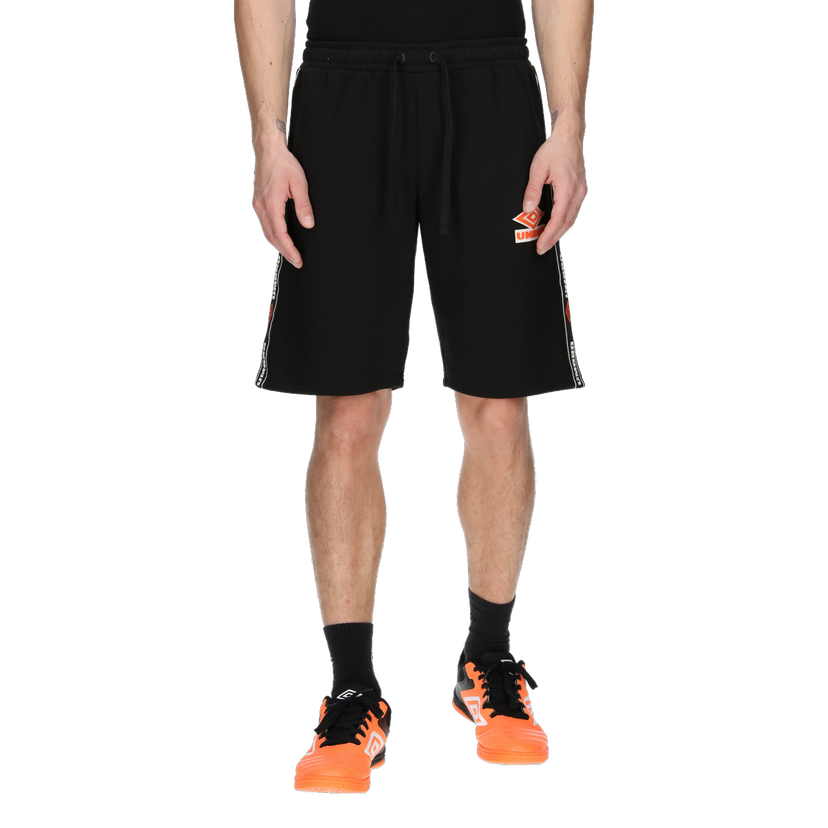 Šortky Umbro Retro Shorts with Side Logo Tape Čierna | UMA241M201-01
