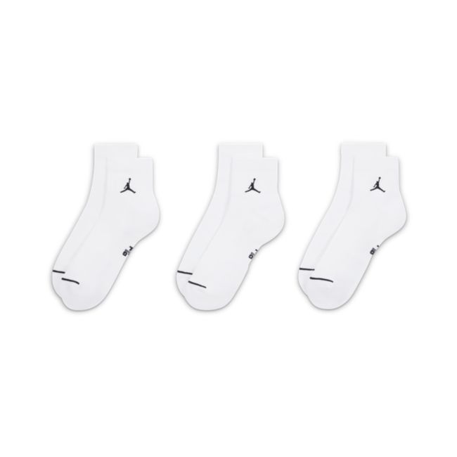 Ponožky Nike Everyday Ankle Socks 3-pack Biela | DX9655-100, 0