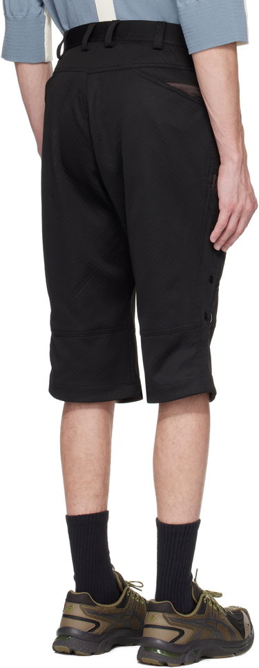 Šortky KIKO KOSTADINOV Kiko Kostadinov Inex Snap Shorts Čierna | KKSS25T08-31, 2