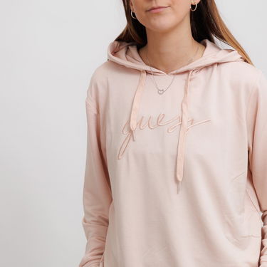Mikina GUESS Guess Lucia Hoodie Ružová | O5GQ00KCQP2-G6I6, 2