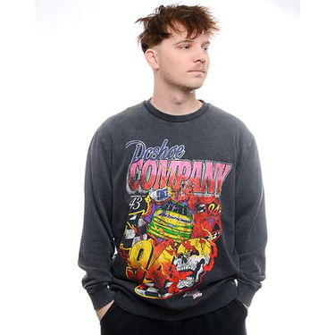 Sveter DC DC Throwback 94 Crew Sweatshirt Čierna | ADYSF03129-BAC, 0