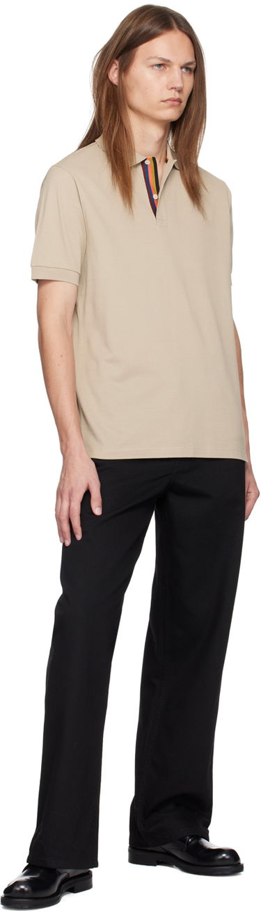 Polo tričko Paul Smith Paul Smith Artist Stripe Polo Béžová | M1R-698PP-L00086-63, 3