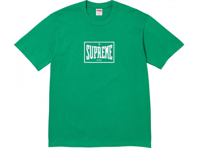 Tričko Supreme Everlast Tee Zelené | FW23T31