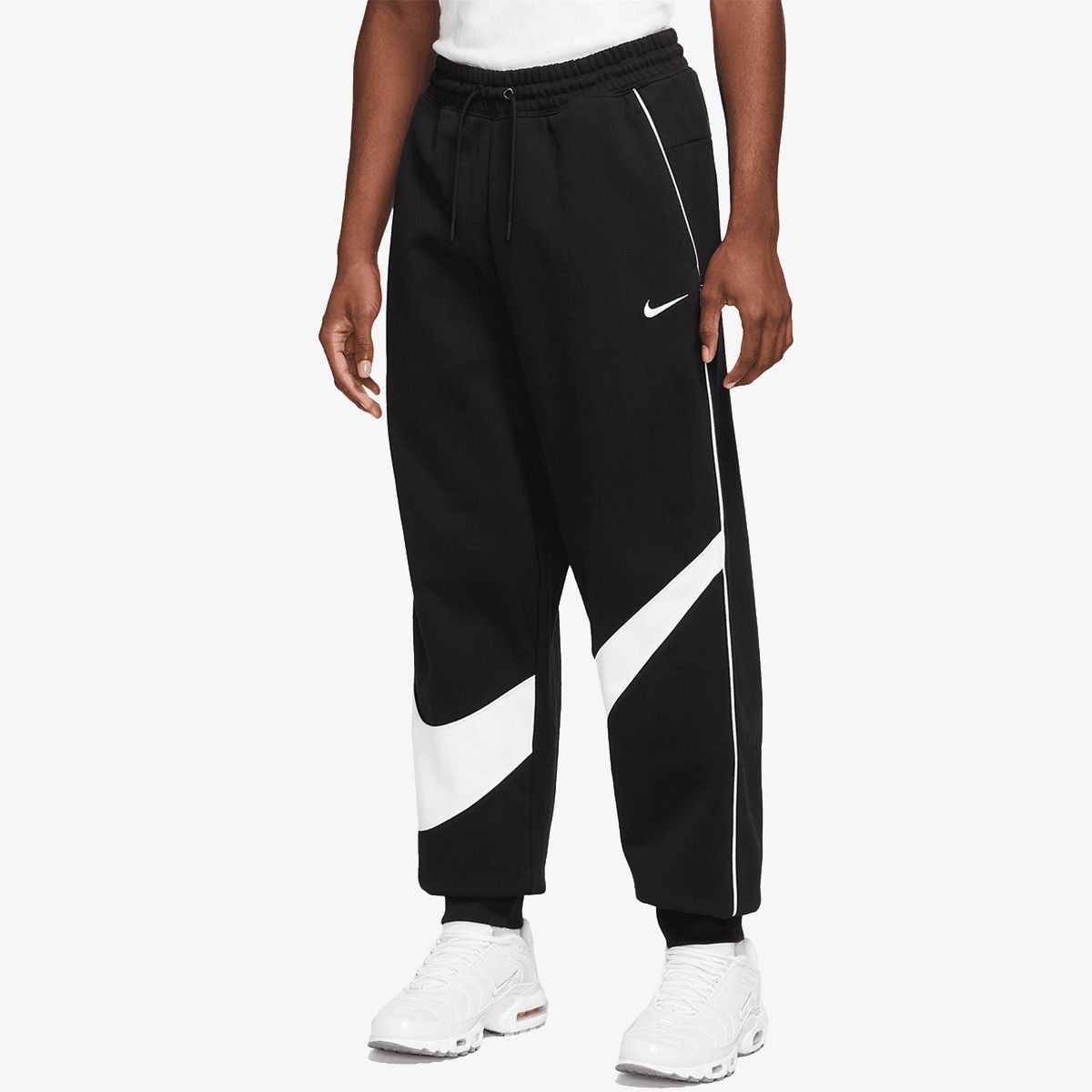 Nohavice Nike M NK SWOOSH FLC PANT Čierna | DX0564-010, 0
