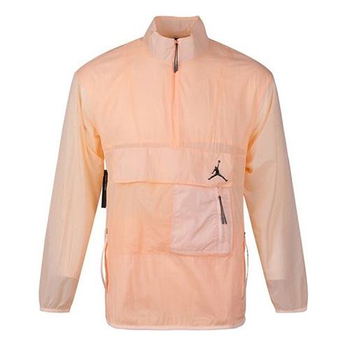 Vetrovka Jordan Air Jordan Zipper Sports Jacket Oranžová | AJ1070-814, 0
