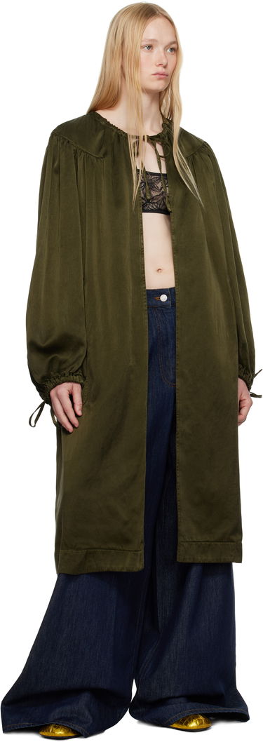 Džínsy Dries Van Noten Dries Van Noten Wide Leg Pleated Jeans Modrá | 251-010929-1552, 3