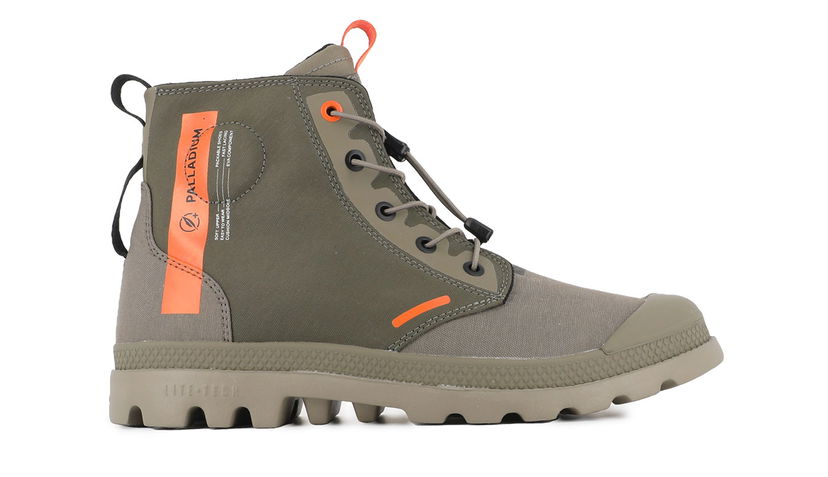 Tenisky a topánky Palladium Pampa Lite Journey Packable Fast Lacing Lite Tech Zelené | 79539-325-M