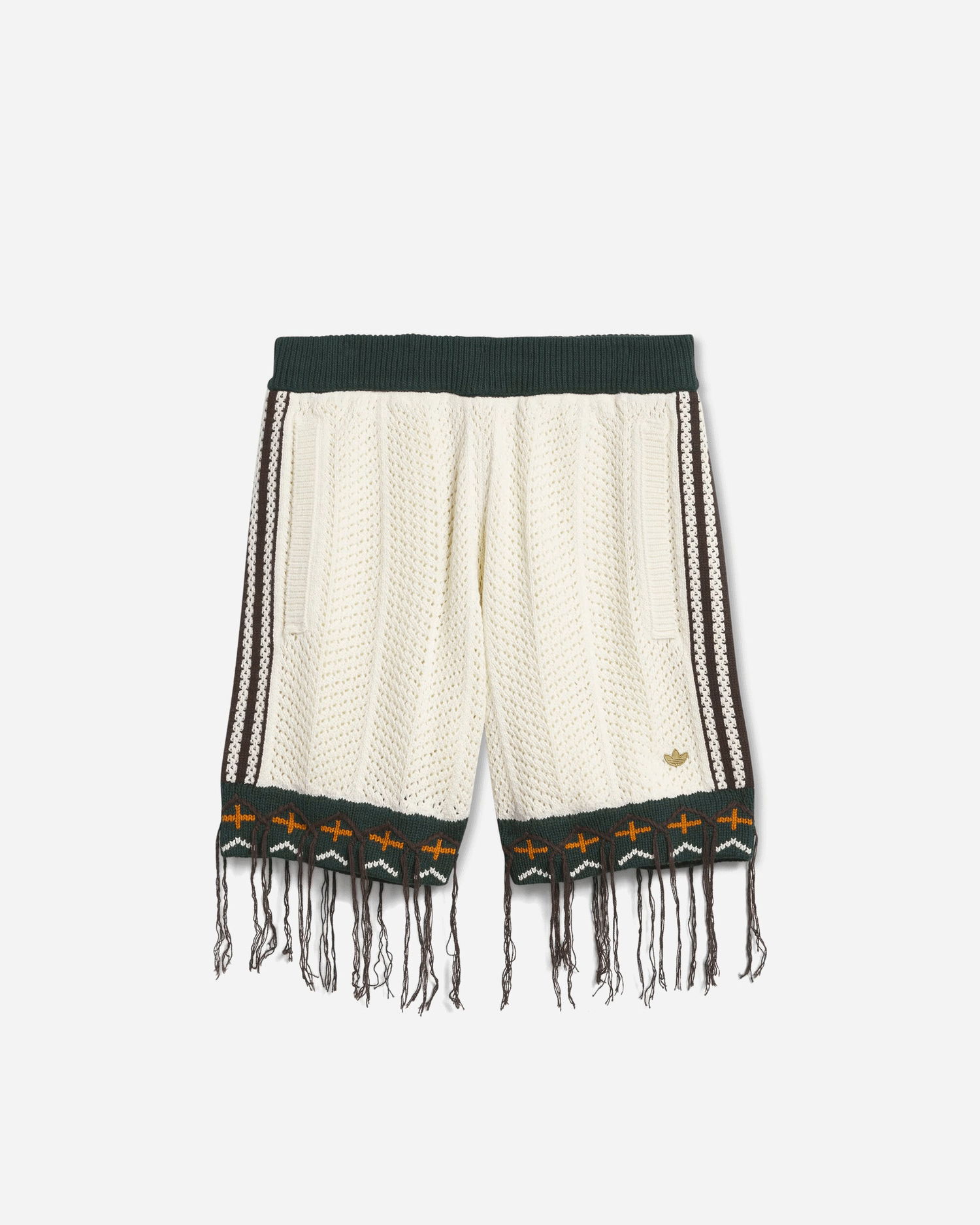 Šortky adidas Originals CLOT by Edison Chen Crochet Shorts Biela | JX6554, 1
