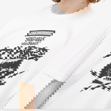 Tričko Neighborhood Men's Rebel Dread Hardware T-Shirt Size Small Biela | 242PCDRN-ST03S-WHT, 5