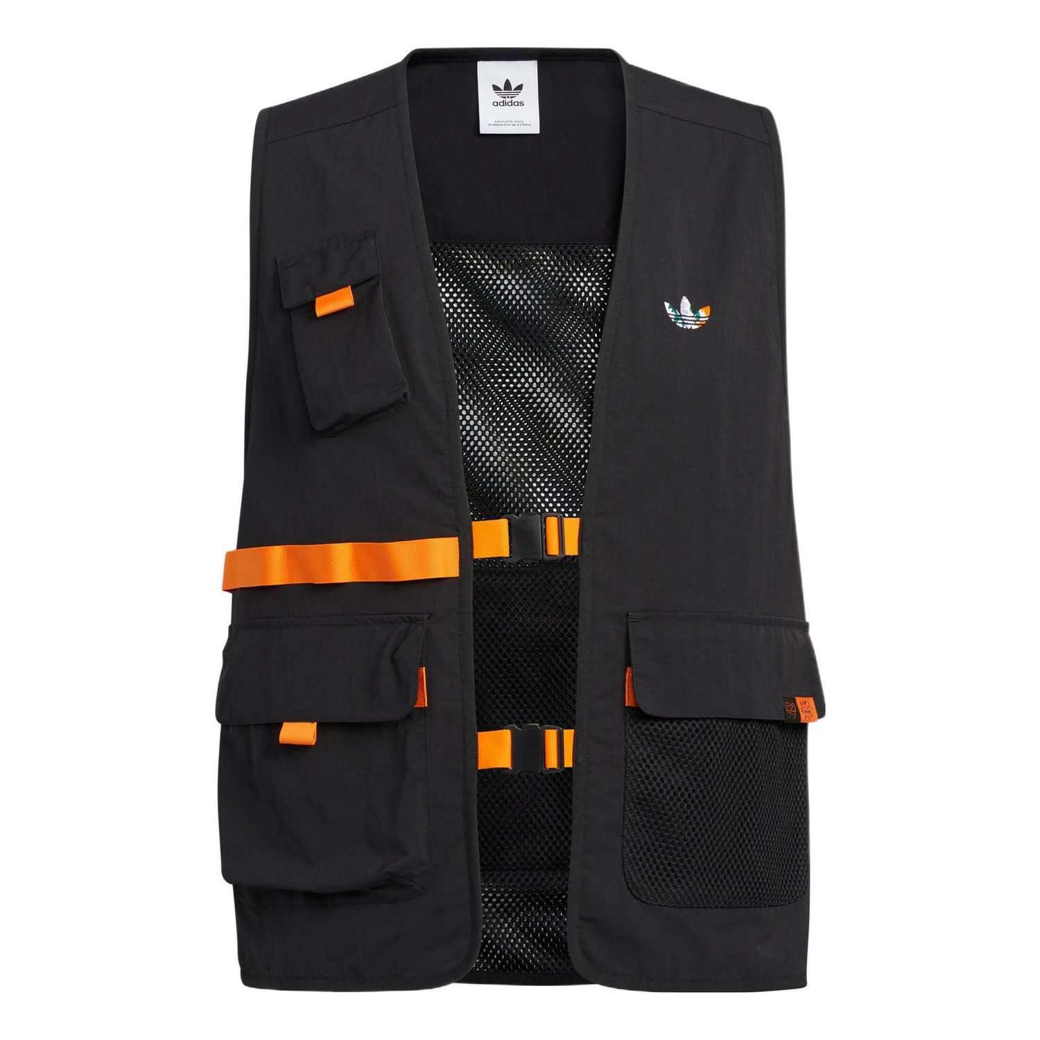 Vesta adidas Originals Kentaro Okawara Utility Vest Čierna | HR6441, 0