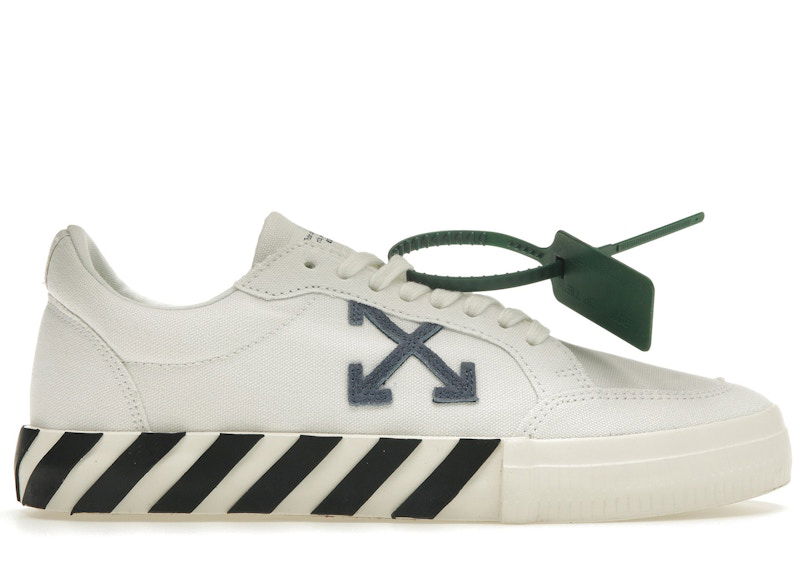 Tenisky a topánky Off-White Vulc Low White Navy (FW22) Biela | OMIA085F22FAB0010146 / OMIA085C99FAB0010146, 0