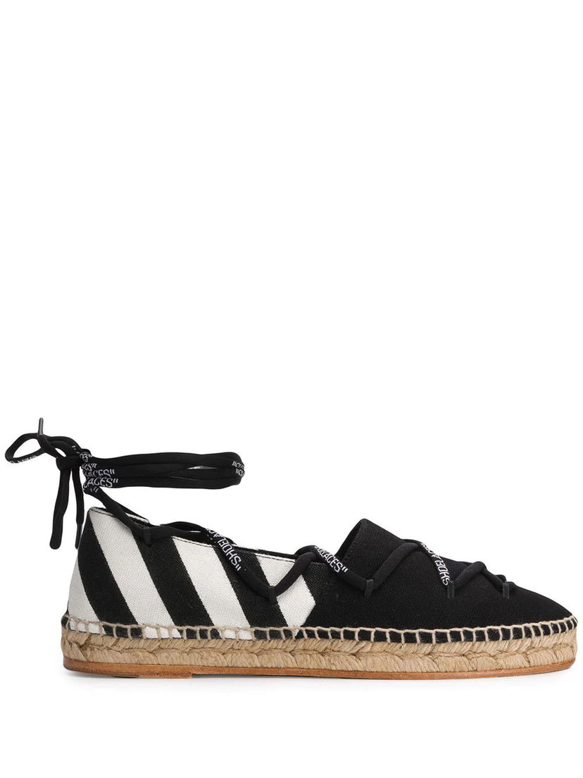 Tenisky a topánky Off-White FABRIC ESPADRILLES ''Black'' Čierna | OWIA204R20H701160110