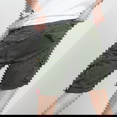 Šortky Alpha Industries Crew Short Zelené | 176203-142, 3