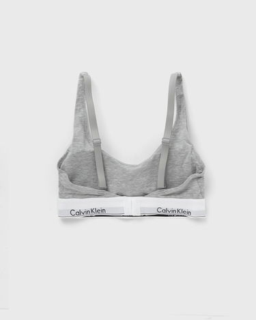 Podprsenka CALVIN KLEIN LIGHTLY LINED BRALETTE Šedá | 000QF7586EP7A, 1
