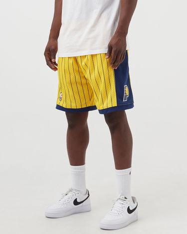 Šortky Mitchell & Ness NBA Swingman Shorts Indiana Pacers 1999-00 Žltá | SMSHAC19177-IPAYWNY99, 1