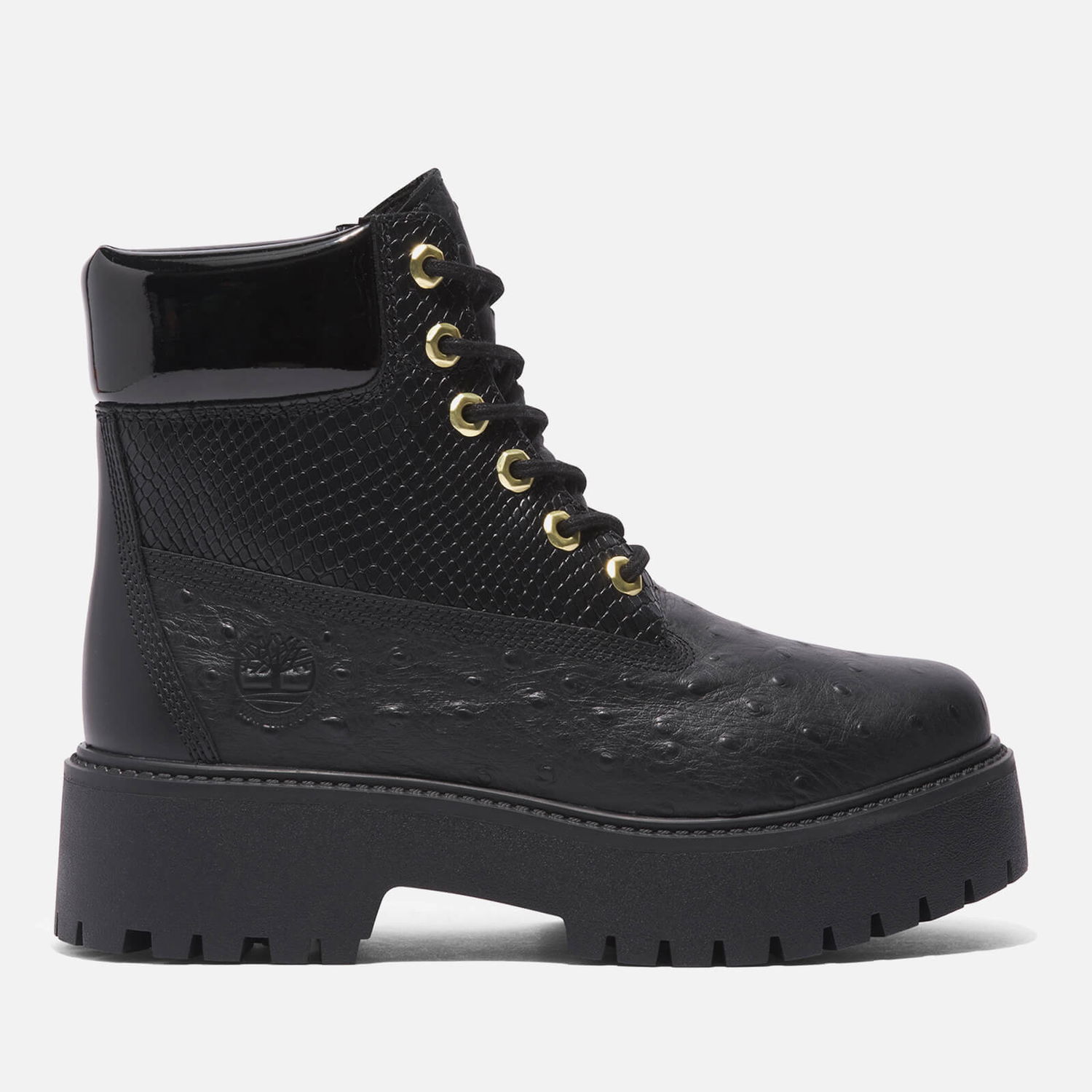 Oblečenie Timberland Women's Leather Platform Boots - UK 4 Čierna | TB0A5U5J0151, 0