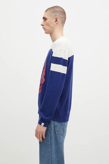 Sveter BILLIONAIRE BOYS CLUB Astro Knitted Crewneck Sweater Modrá | B24325, 1
