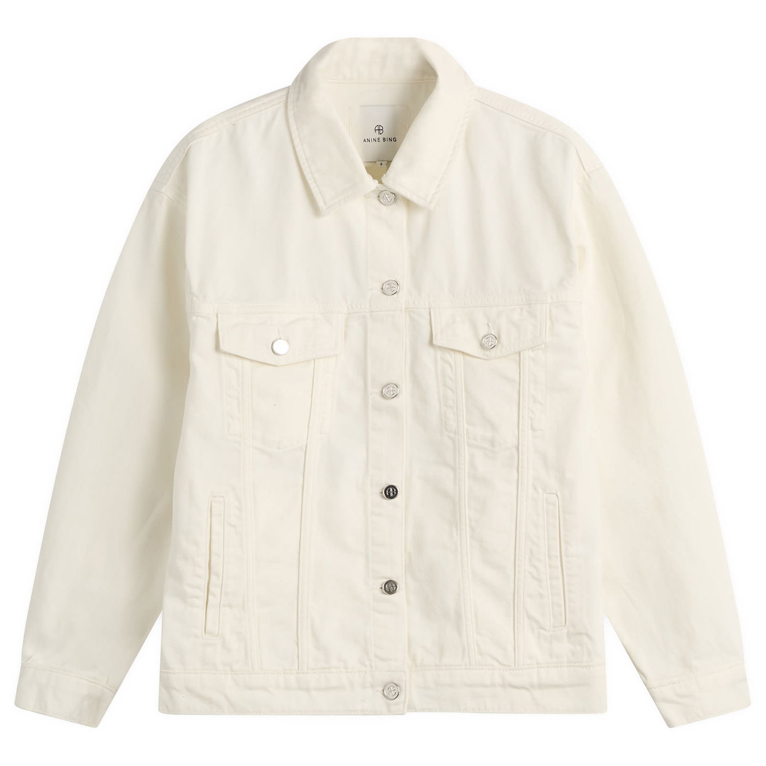 Bunda Anine Bing Rory Denim Jacket Biela | A-01-10878-OFW25, 0