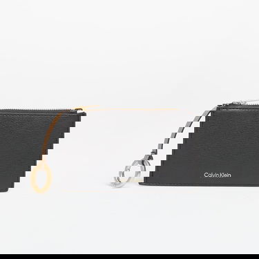 Peňaženka CALVIN KLEIN Calvin Klein Top Zip Card Case with Keychain Čierna | LV04F1090G 332, 0