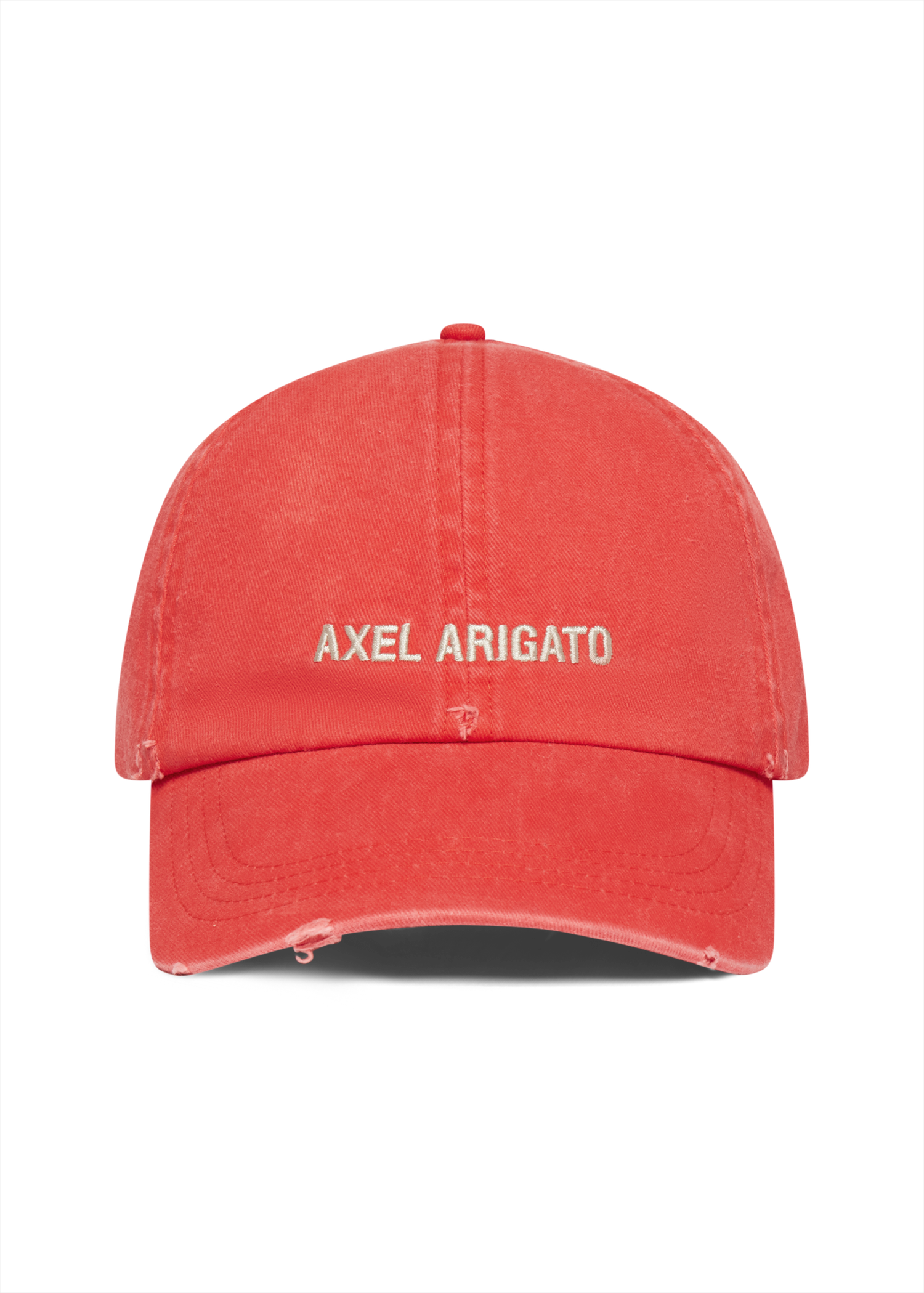Šiltovka AXEL ARIGATO Axel Arigato Distressed Logo Cap Červená | X0101014, 0