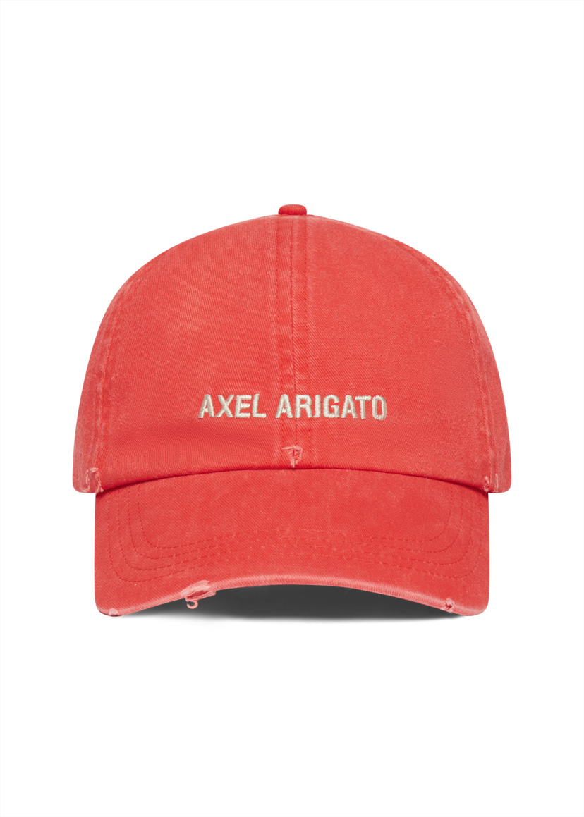 Šiltovka AXEL ARIGATO Axel Arigato Distressed Logo Cap Červená | X0101014