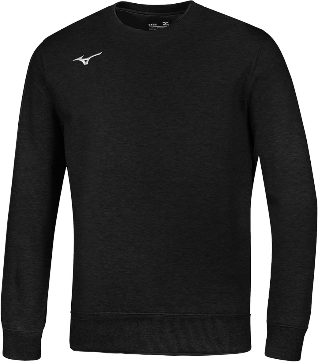 Mikina Mizuno Terry Sweatshirt Čierna | 32ec8b50c-09, 0