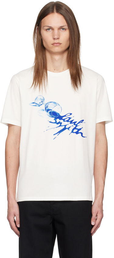 Tričko Paul Smith Paul Smith Wine Glass Print T-Shirt Biela | M1R-697P-NP4719-01, 0