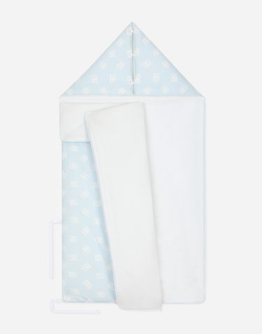 Pyžamo Dolce & Gabbana Dolce & Gabbana DG Logo Print Jersey Sleep Sack Modrá | LNJA93G7F0HHCVAA, 1