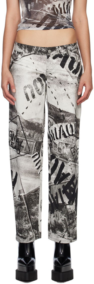 Džínsy Miaou Miaou Atlas Printed Trousers Rôznofarebný | 1023SCEYR, 0