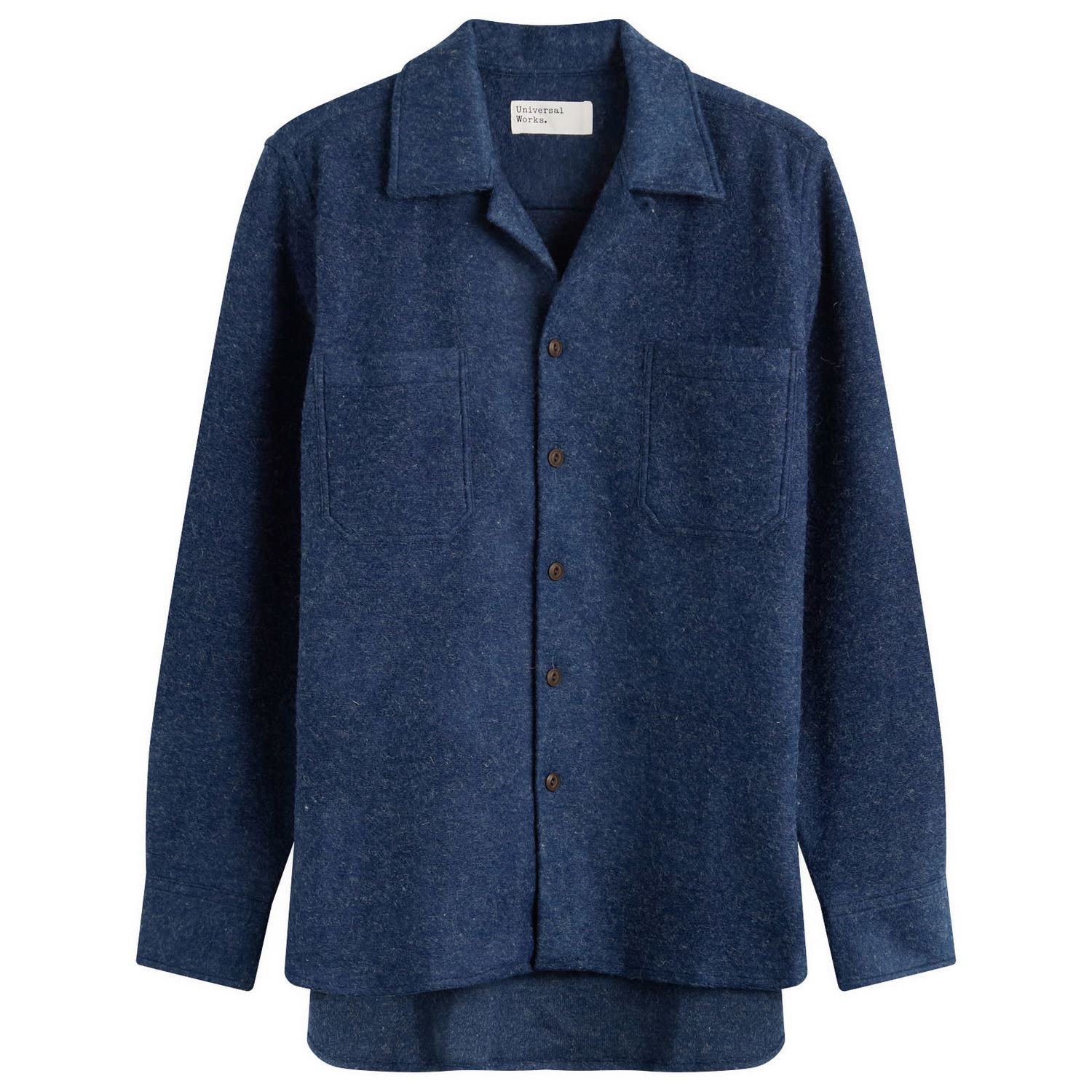 Košeľa Universal Works Dam Marl Work Overshirt, Size Small Modrá | 33566-NVY, 0
