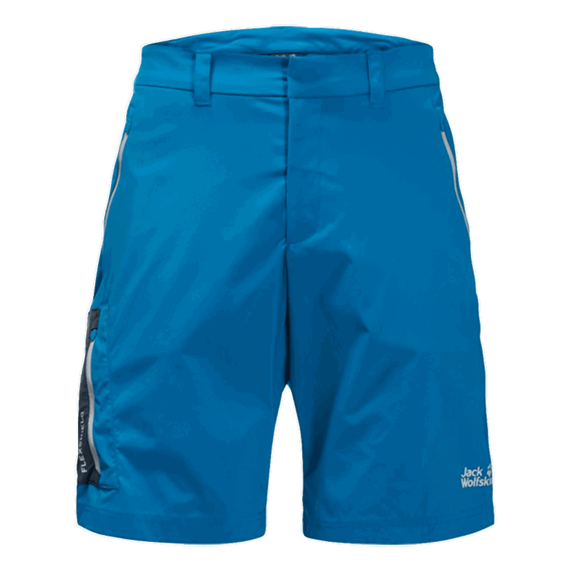 Šortky Jack Wolfskin OVERLAND FLEXSHIELD Shorts Modrá | 1506153-1361