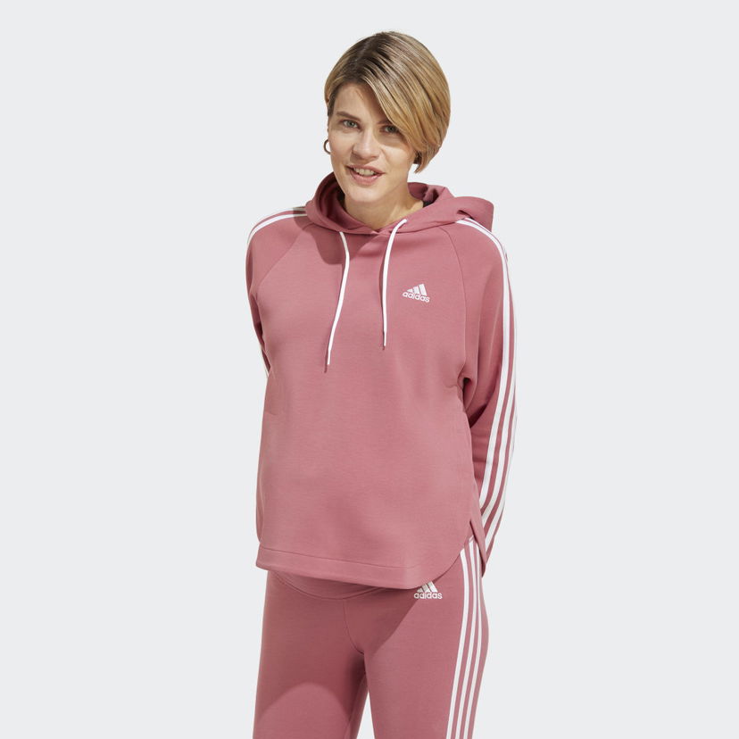 Mikina adidas Performance Maternity Over-the-Head Hoodie Červená | IC9638