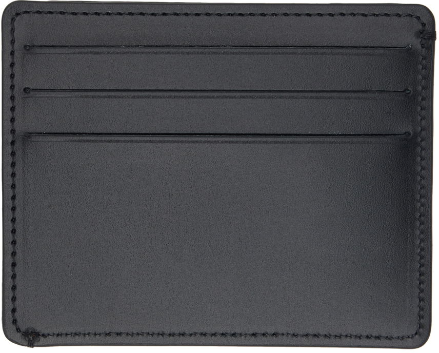 Peňaženka Maison Margiela Black Stitches Card Holder Čierna | SA2VX0003 P4745, 0