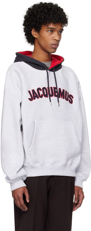 Mikina Jacquemus Jacquemus 'The Baseball' Hoodie Šedá | 25E255JS311-2462, 1