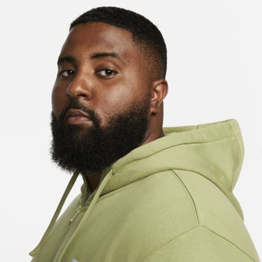 Mikina Nike Sportswear Club Fleece Full-Zip Hoodie Zelené | BV2645-334, 4