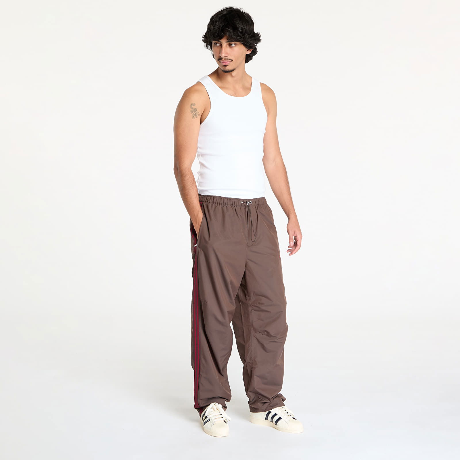 Wales Bonner x Nylon Track Pant Brown