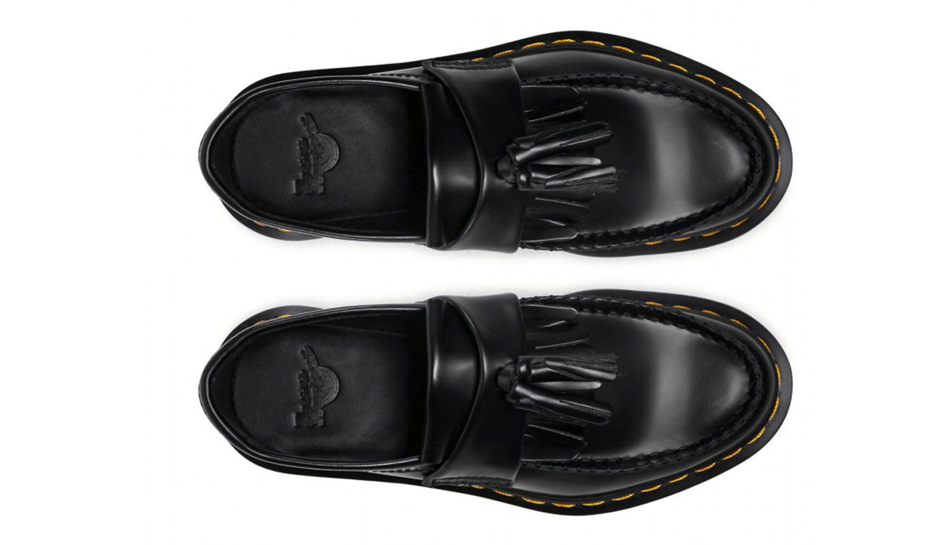 Adrian Smooth Leather Tassel Loafers