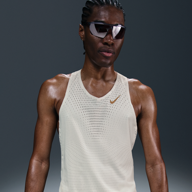Tielko Nike AeroSwift Jakob Ingebrigtsen Men's Running Singlet Biela | hq4195-134, 2