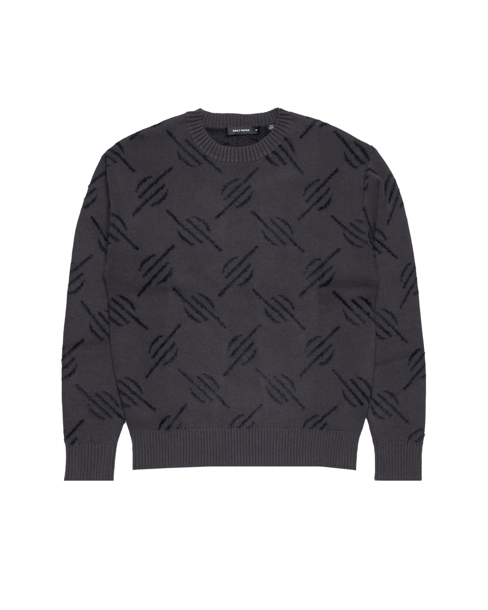 Tevin Monogram Knit Sweater