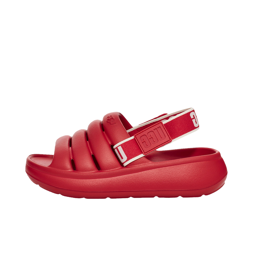 Tenisky a topánky UGG Sport Yeah Slide Samba Červená | 1129050T-SBR