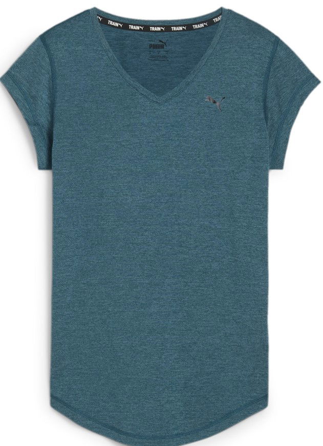 Tričko Puma TRAIN FAV HEATHER CAT TEE Zelené | 526226-22, 0