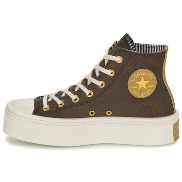 Tenisky a topánky Converse Shoes (High-top Trainers) CHUCK TAYLOR ALL STAR MODERN LIFT Hnedá | A07203C, 2