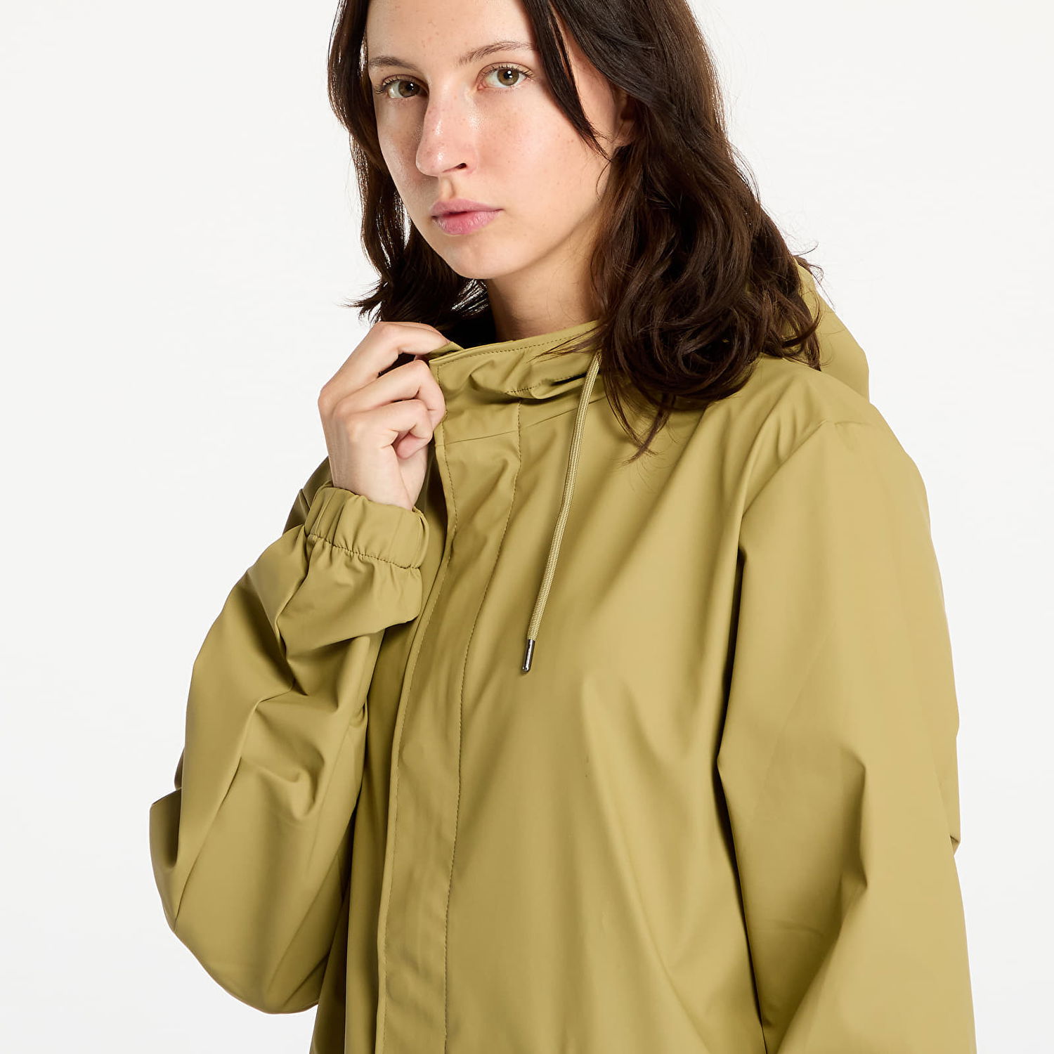 Parka Rains Jacket Fishtail Parka W3 UNISEX Khaki Zelené | 18140 44 Khaki, 1
