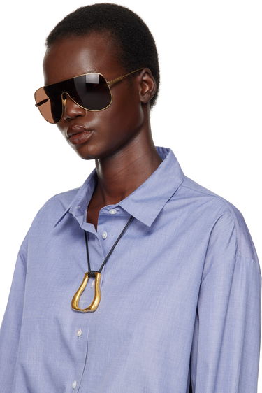 Slnečné okuliare Gucci Gucci Mask Sunglasses Hnedá | GG1436S-002, 3