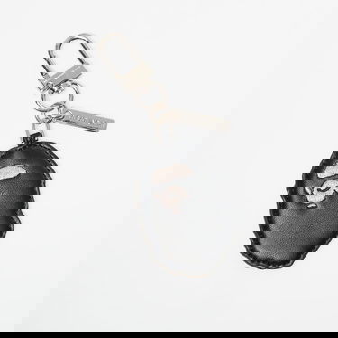 Kľúčenka BAPE Ape Head Pu Leather Keychain M Black Universal Čierna | 001GDK801017M BLK, 0