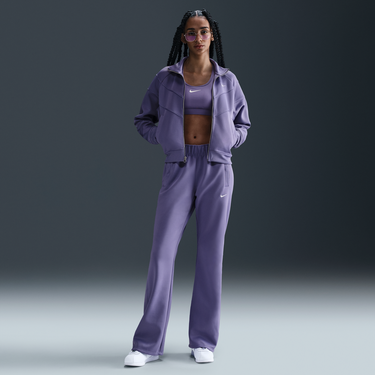 Mikina Nike Sportswear Windrunner Knit Jacket Fialová | HJ0975-527, 4